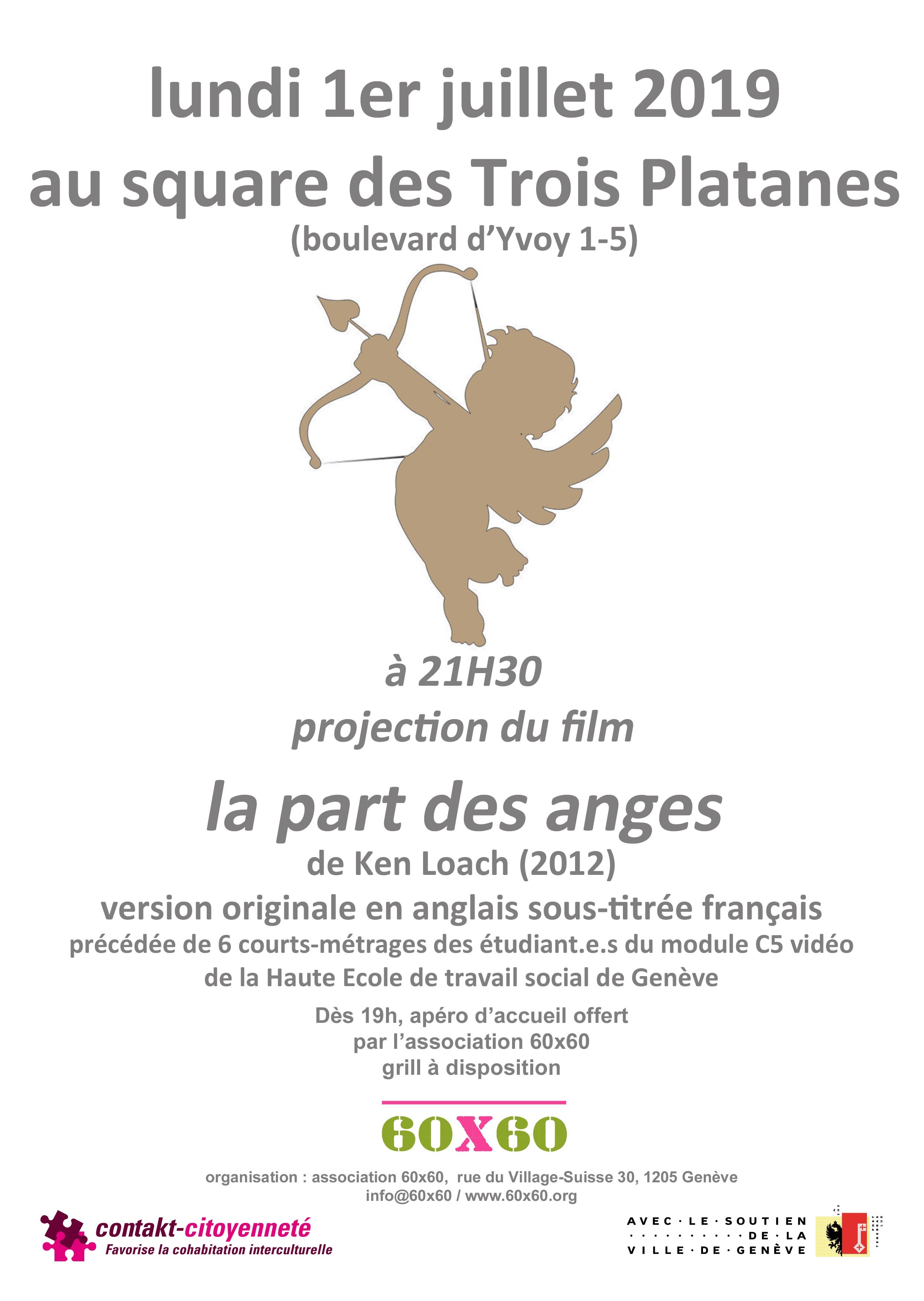 Affiche La part des Anges